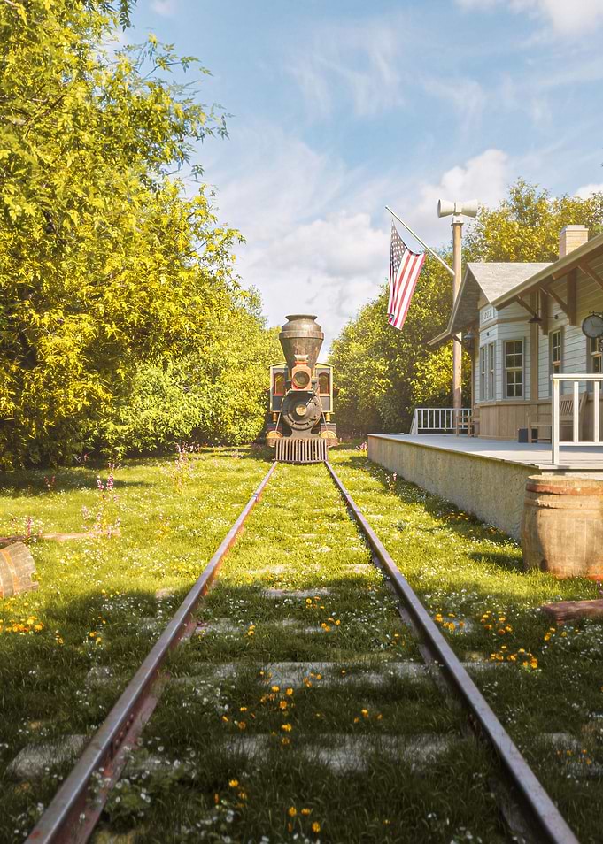 Southern American Train