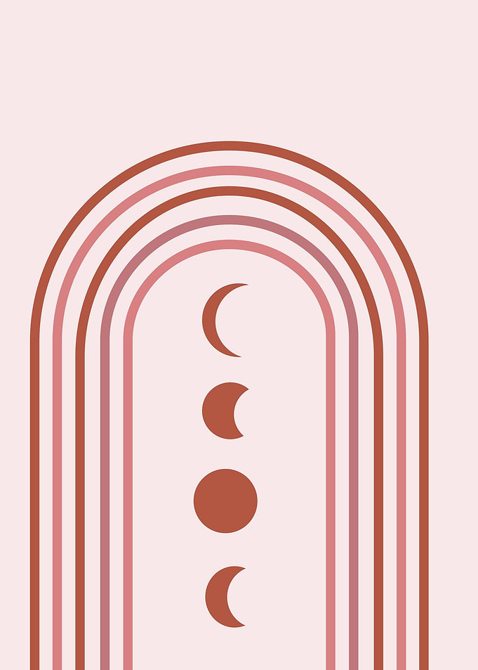 Moon Phases on earthy Arch