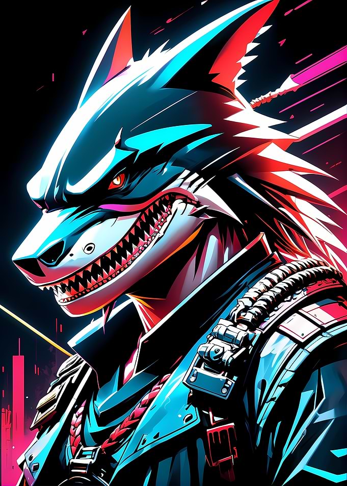 Brutal Samurai Shark