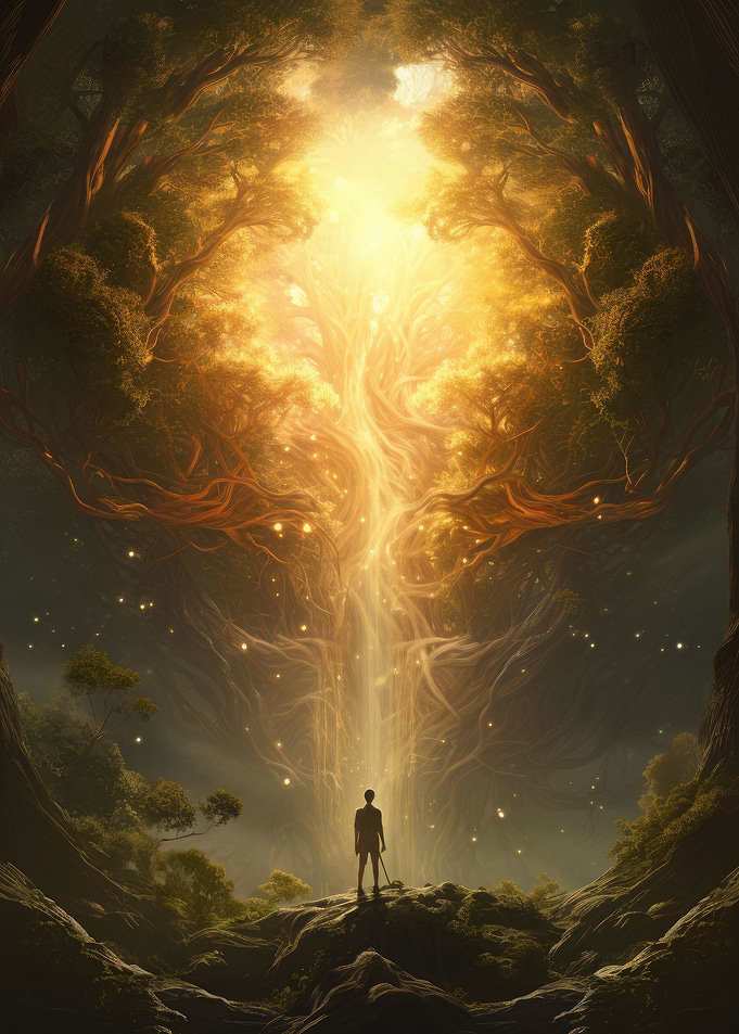Fantasy Tree Poster