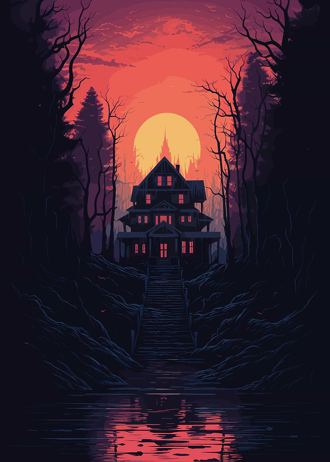 Haunted House Pixel