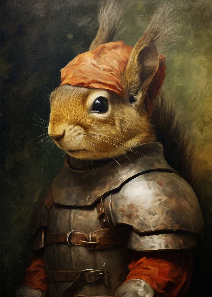 Medieval squirrel