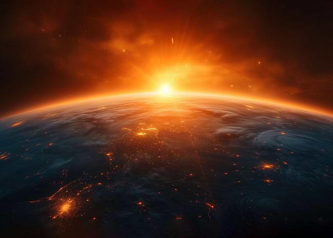 Planet earth from space