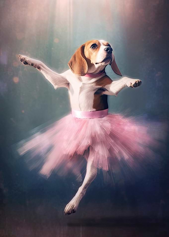 Beagle Ballerina