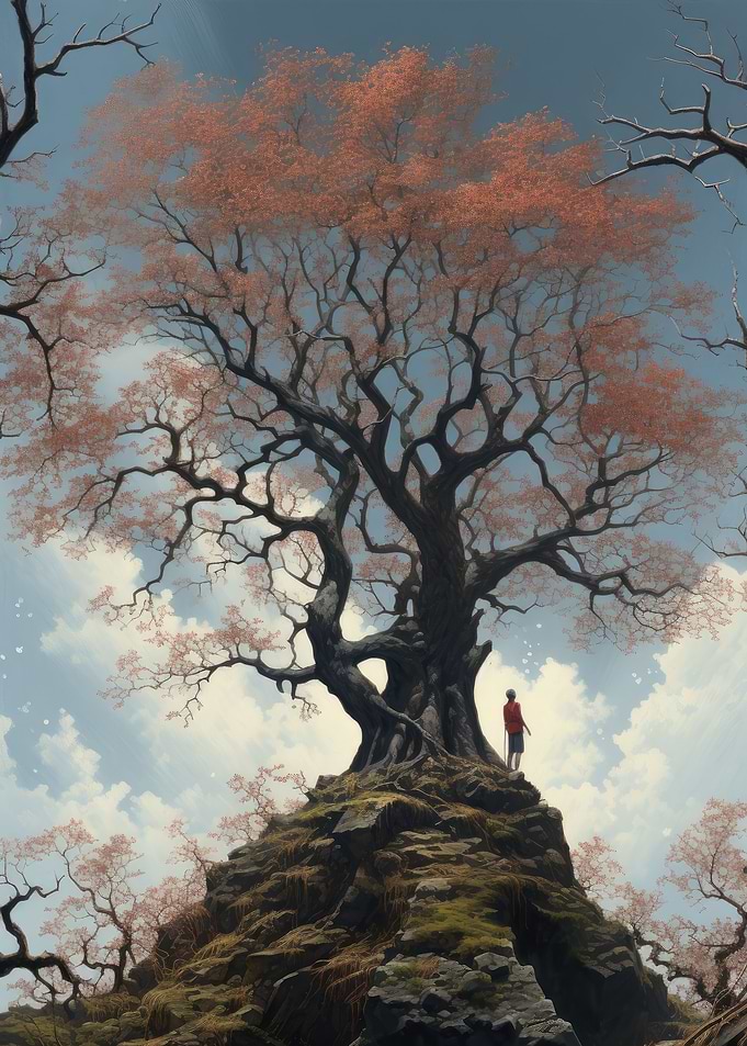 Fantasy Tree Poster