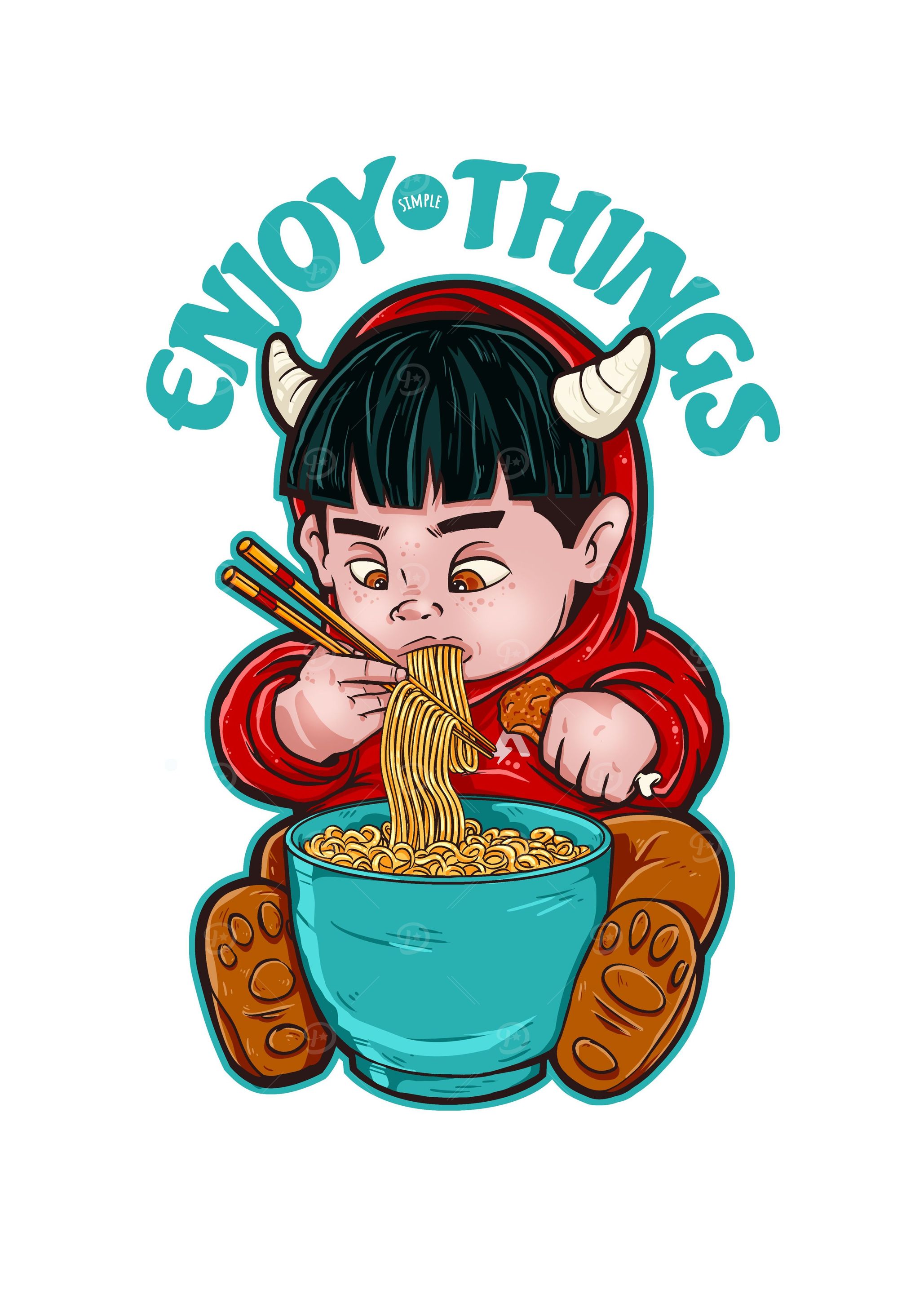 Enjoy Simple Ramen Noodle