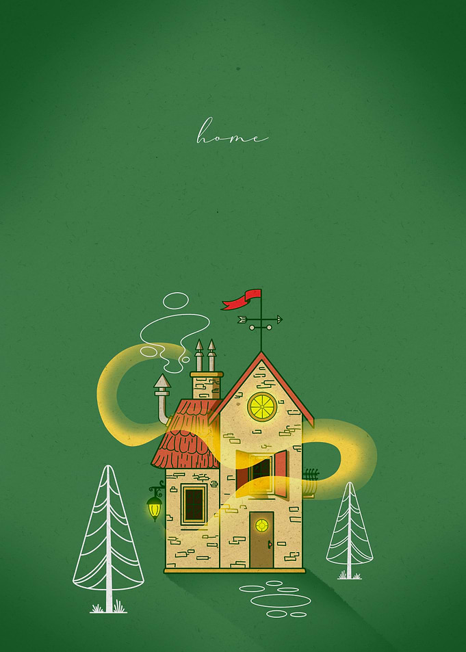 Cute chill home minimal
