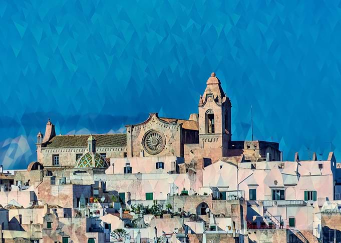 Ostuni historical center