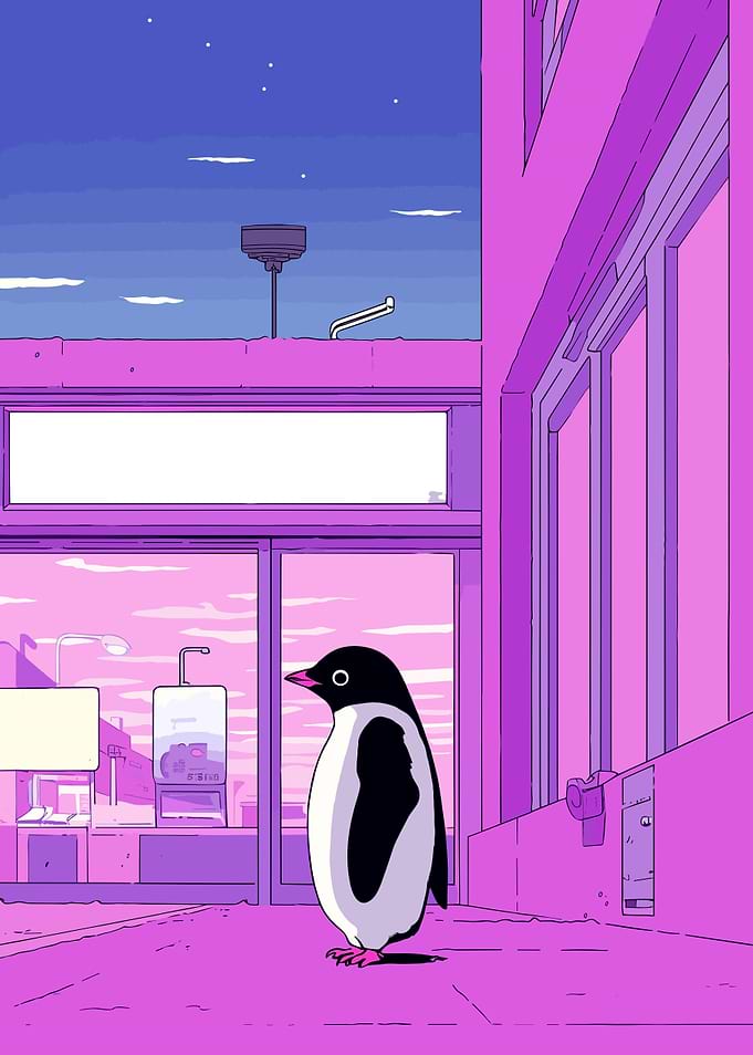 Penguin Pink City