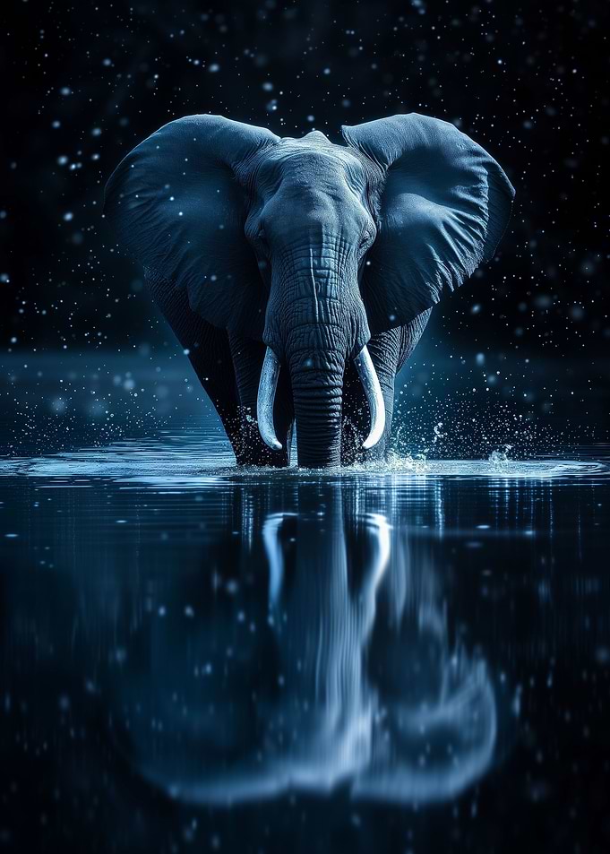 Beautiful Magical Elephant