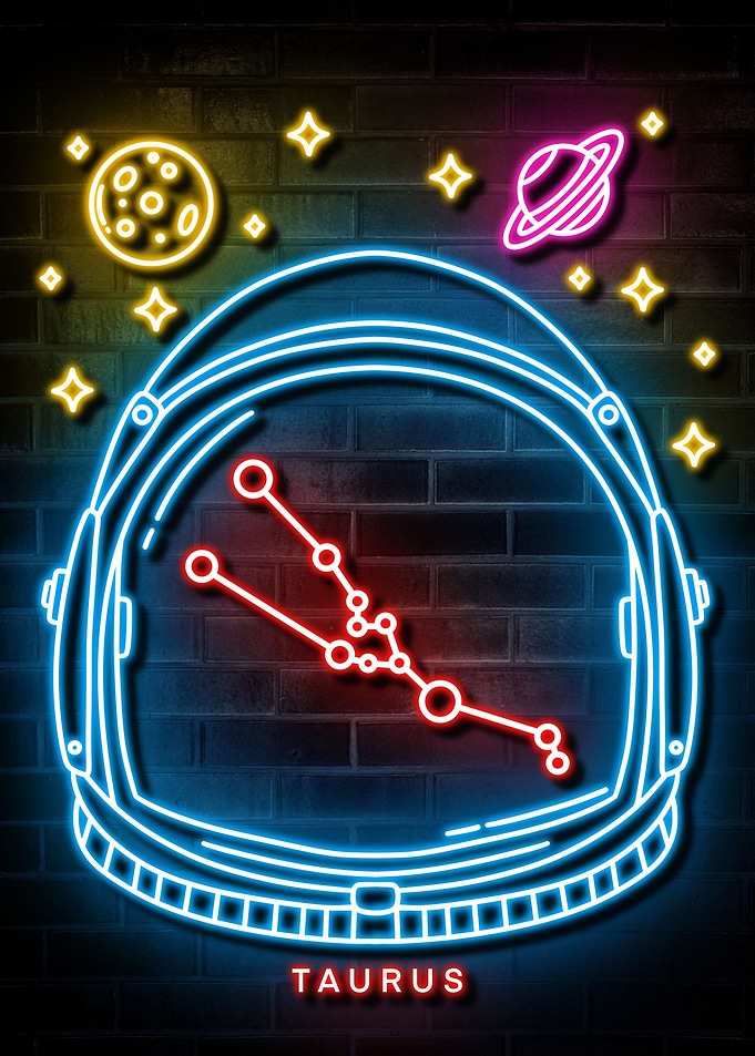 TAURUS NEON ART