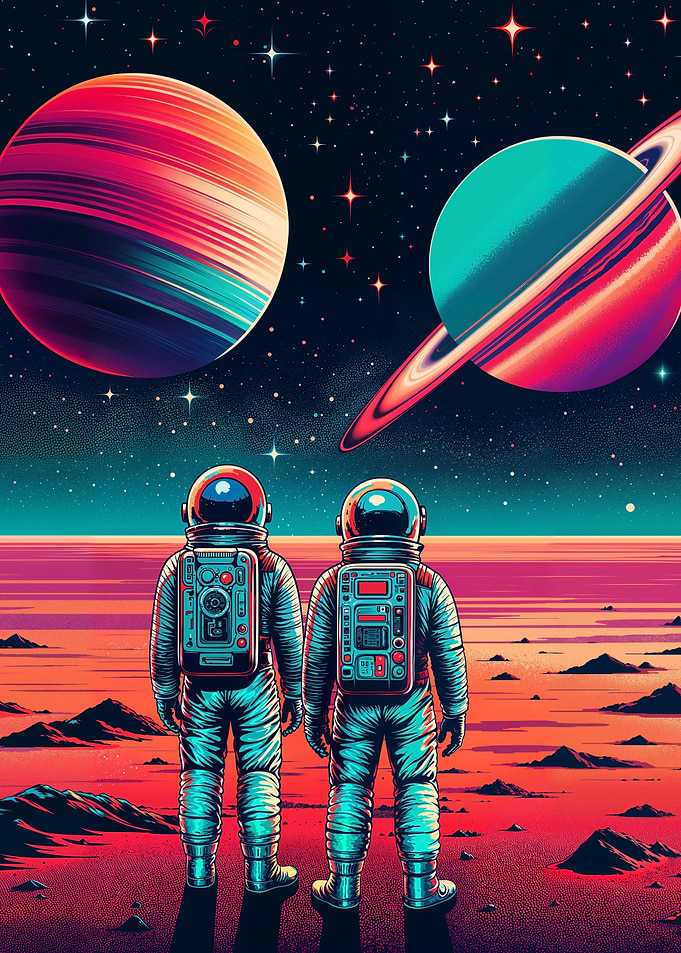 Cosmic Exploration Duo