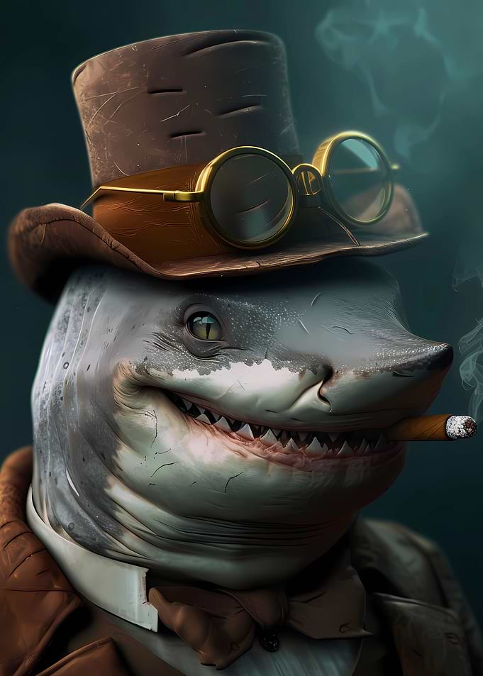 The Dapper Shark