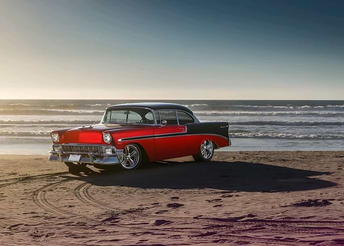 Old car bel air