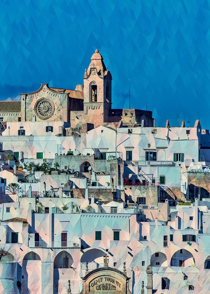 Ostuni historical center