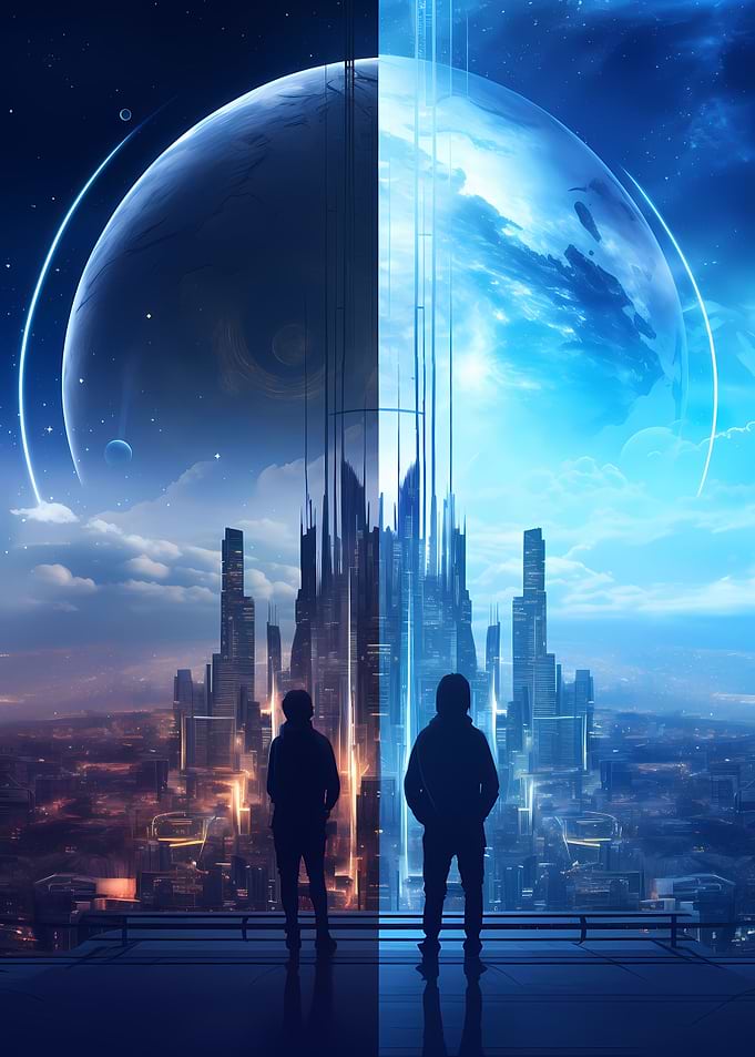 Futuristic Moon