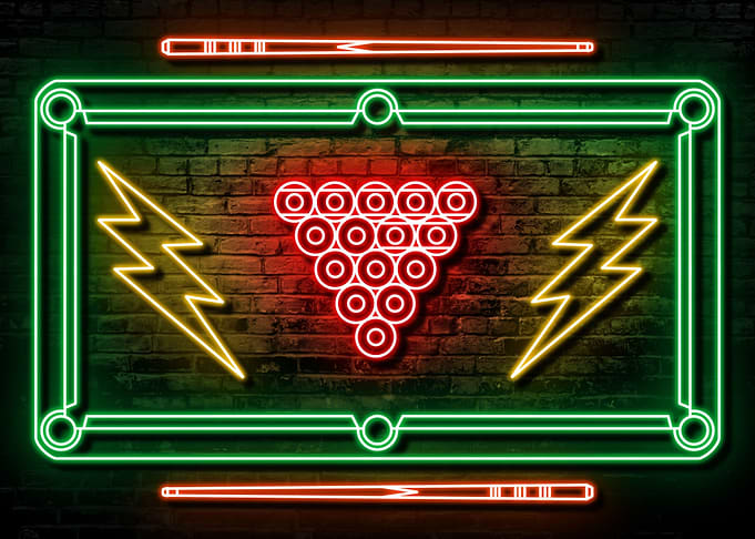 BILLIARD NEON ART