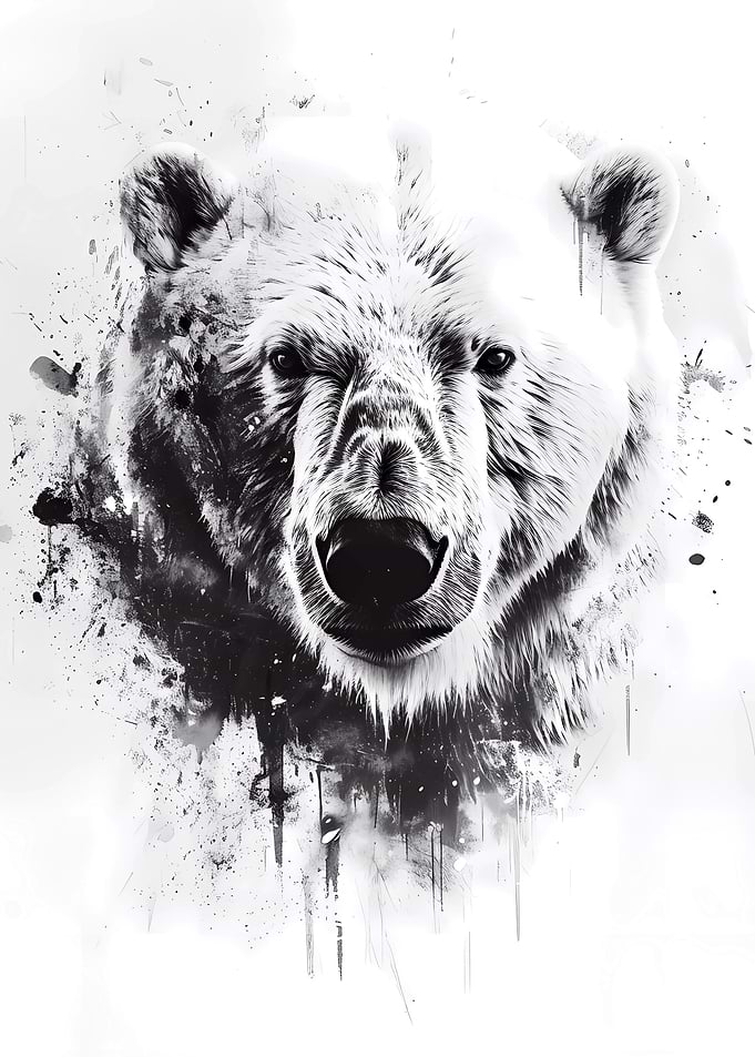 Polar Bear Watercolor