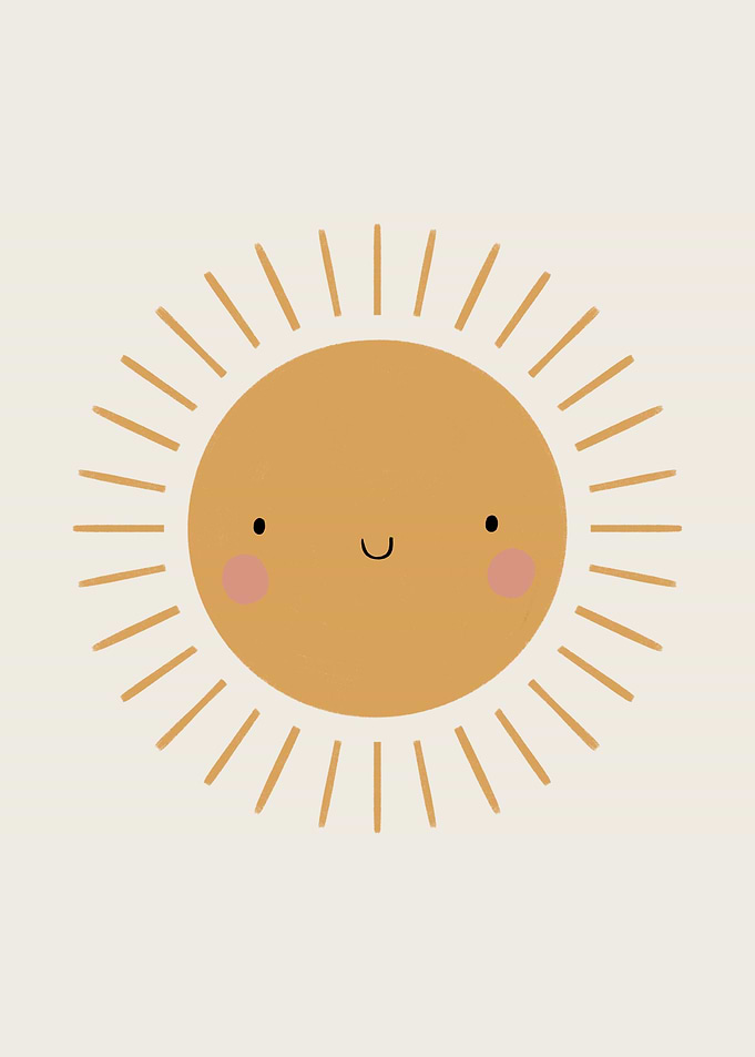 Cute sun
