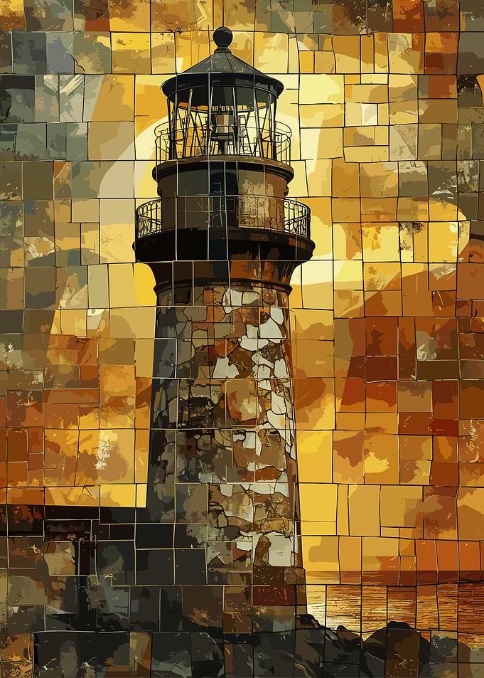 Lighthouse Mosaic