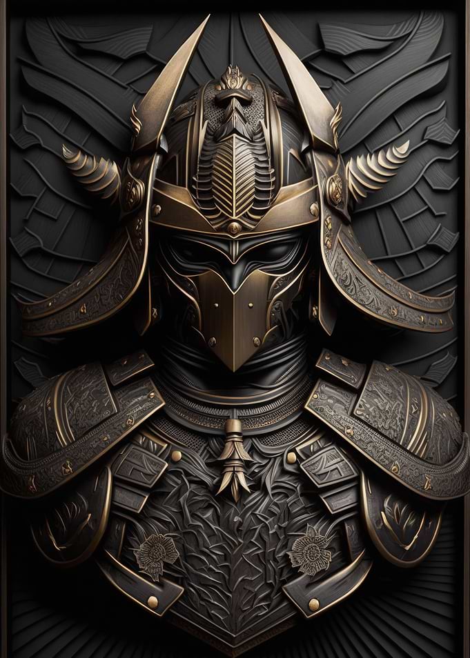 Samurai Gold Deco
