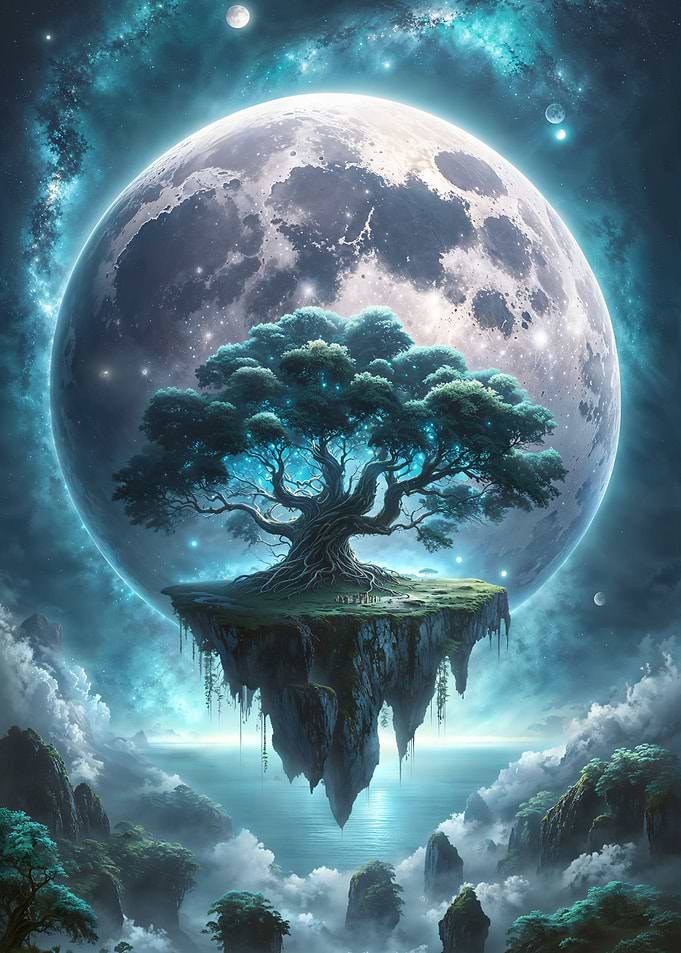 Moonlit Mystique Island