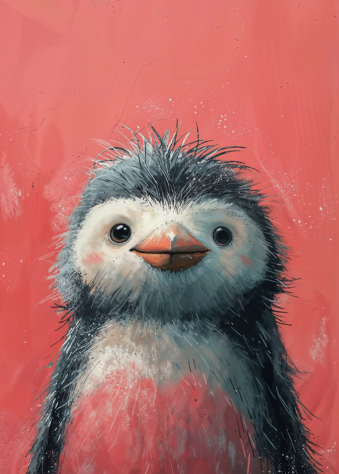 Cheery Penguin Chick