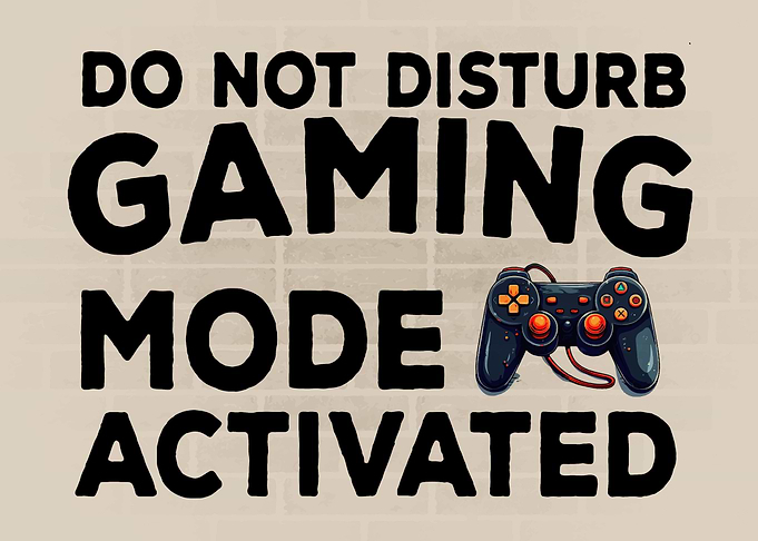 Do Not Disturb Gaming Mode