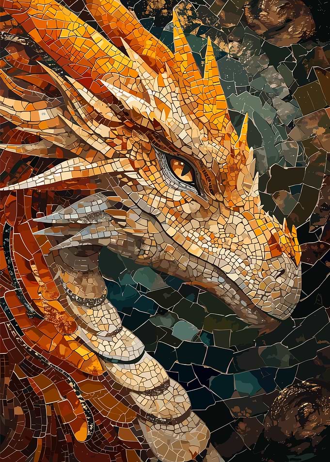 Dragon Mosaic