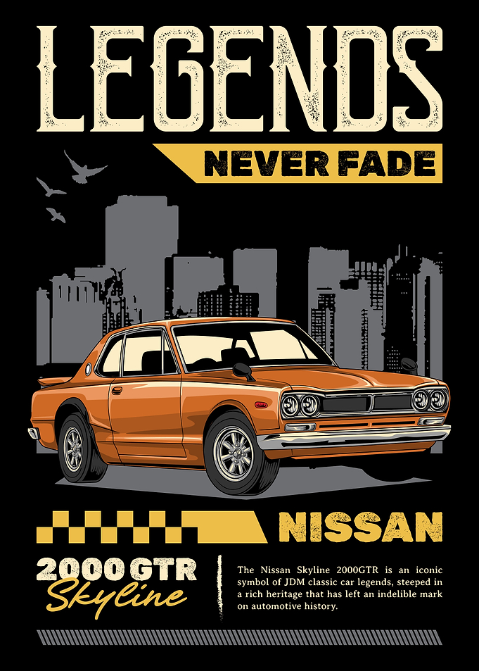 Sky Line 2000 GTR Car