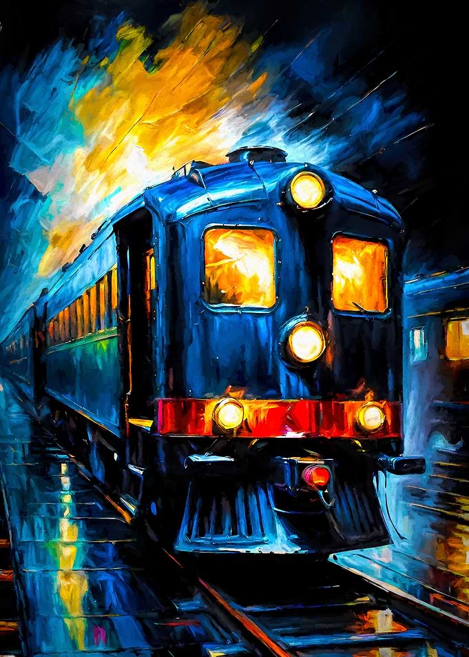 On Track In the Rain