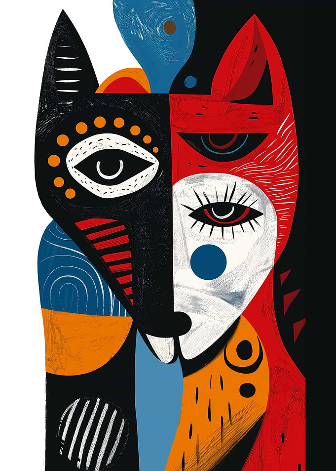 Animal cute abstract