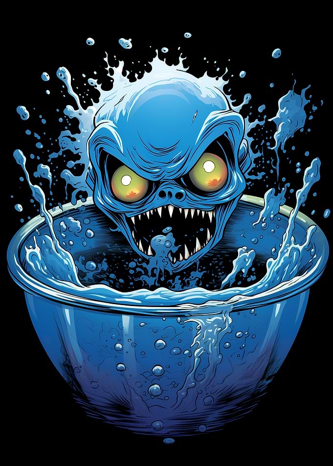 Creepy Head Bowl