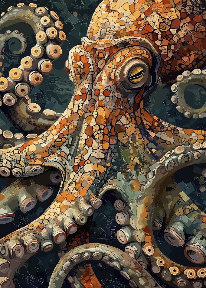 Octopus Mosaic