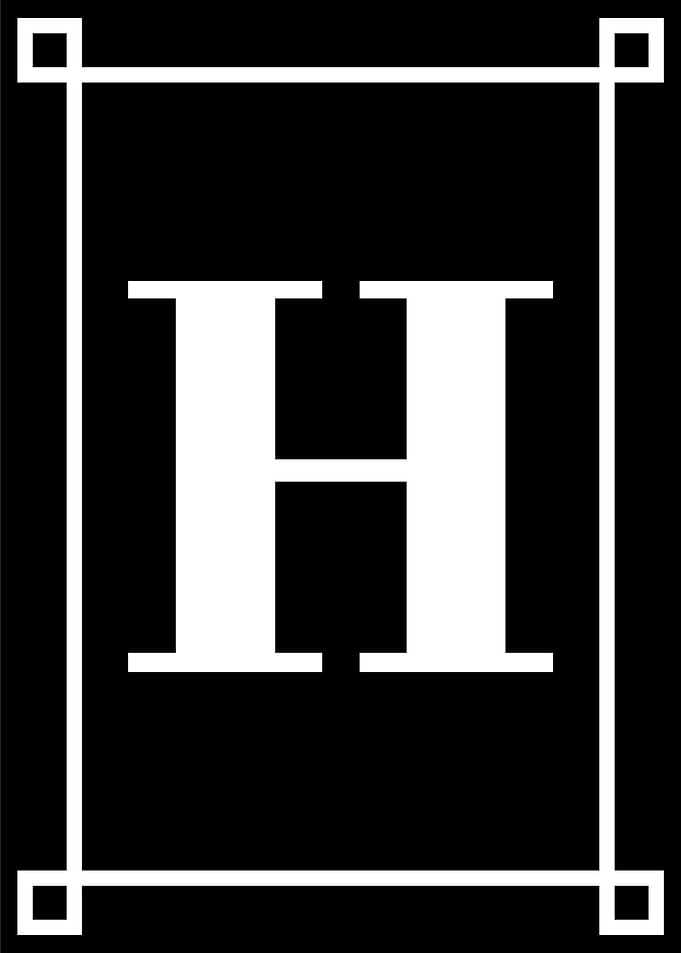 Alphabet H Initial Name