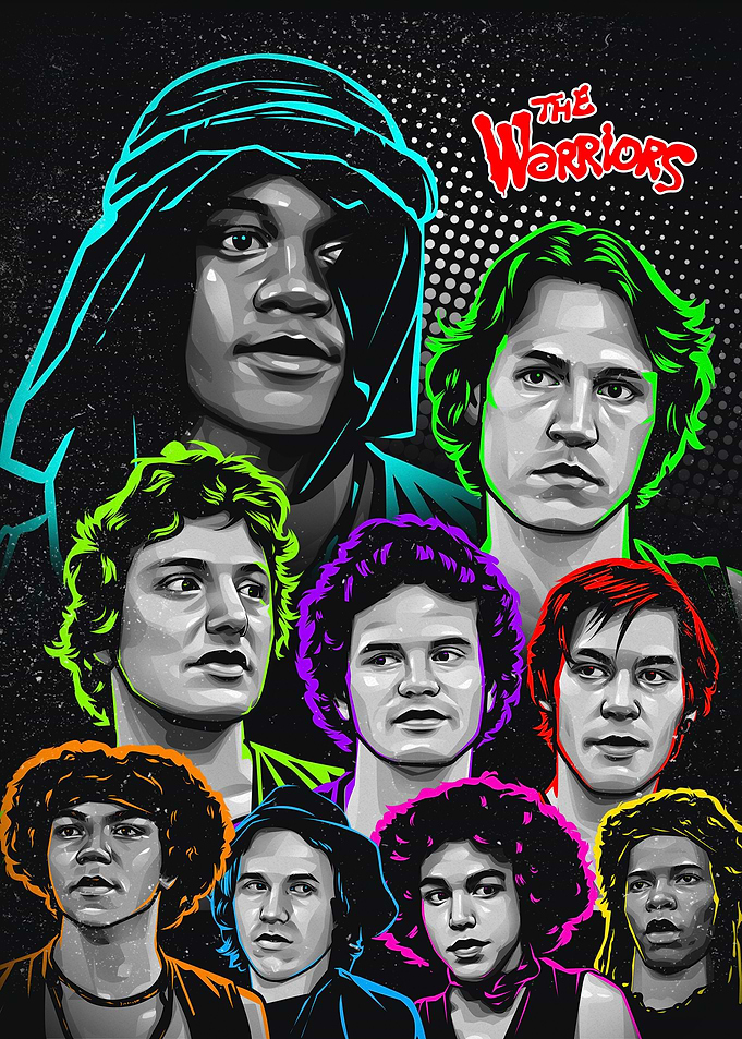 The Warriors Vector Art