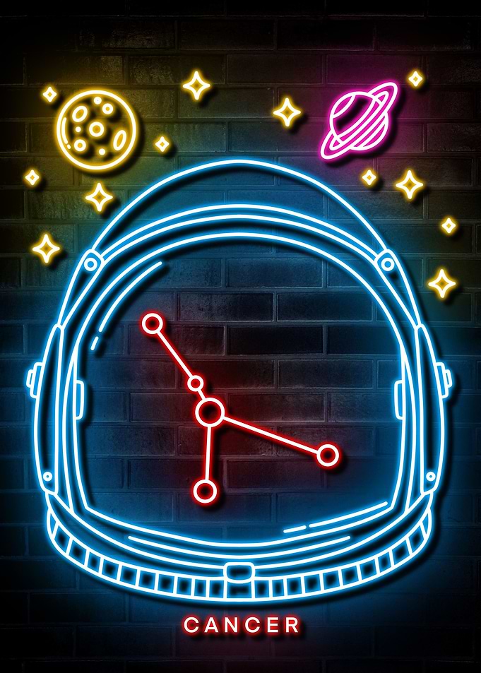 CANCER NEON ART
