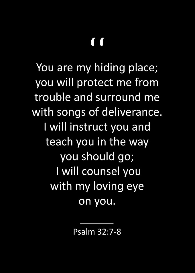 Psalm 32 7 8