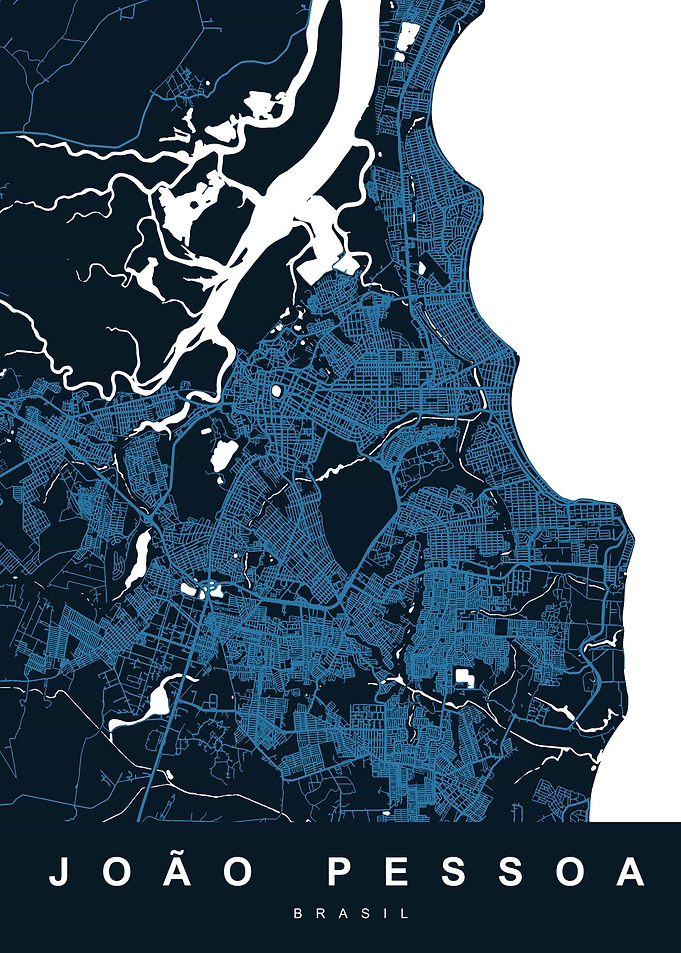 MAP JOAO PESSOA BRASIL