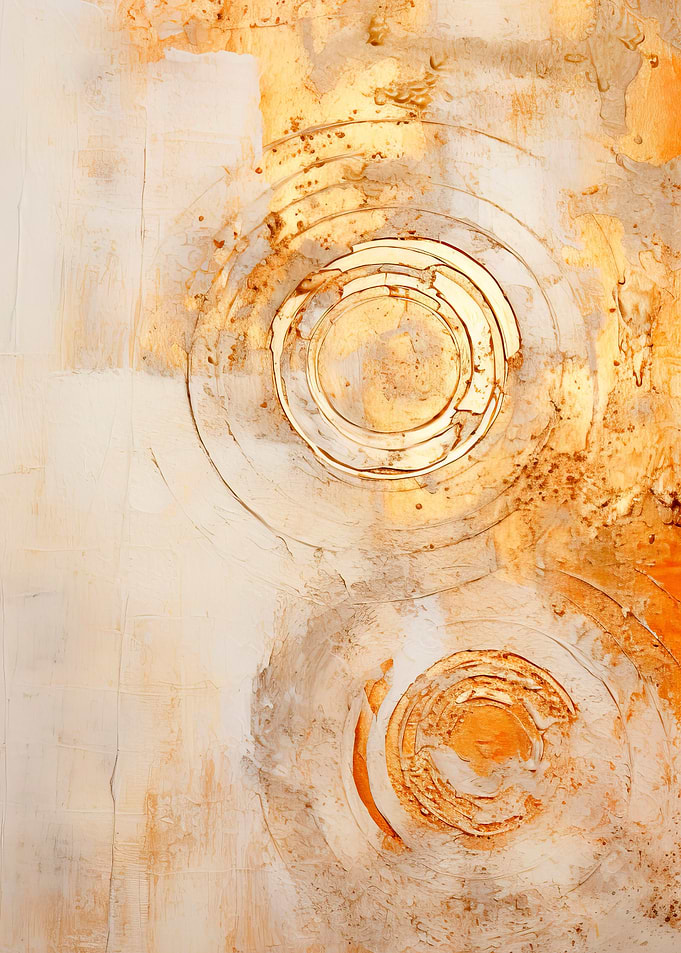 ABSTRACT ART Burning heat