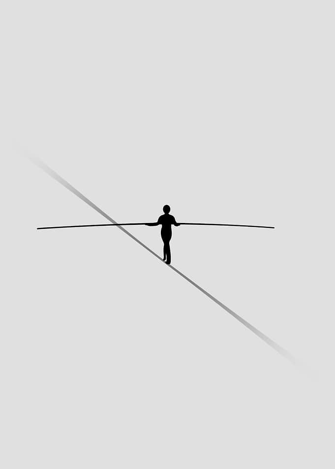 Balance Minimalist Art