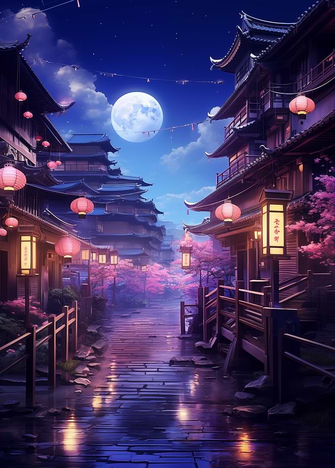 Cherry Blossom Temple
