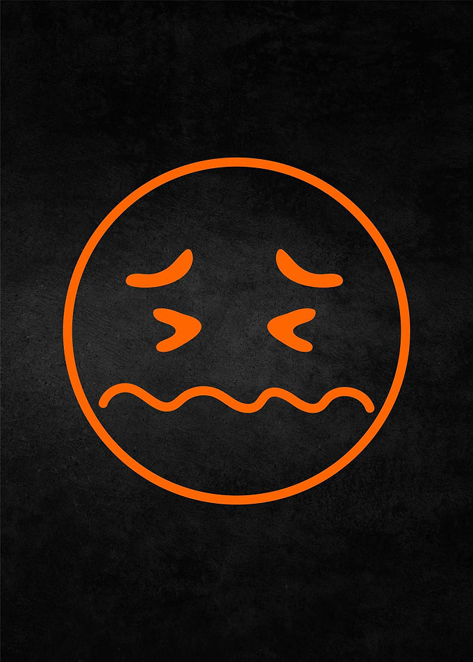 sick smiley face emoji