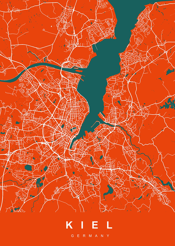 MAP KIEL GERMANY
