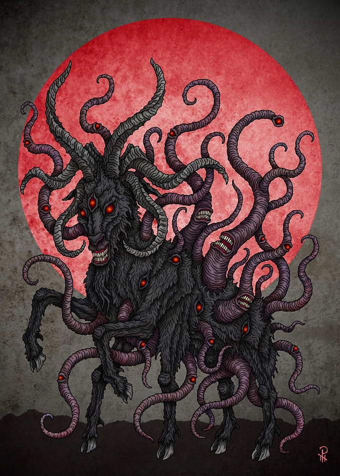 Black Goat Red Moon