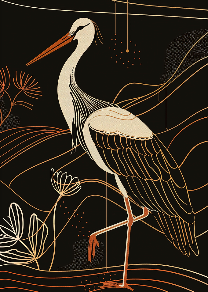 White Stork Serenity