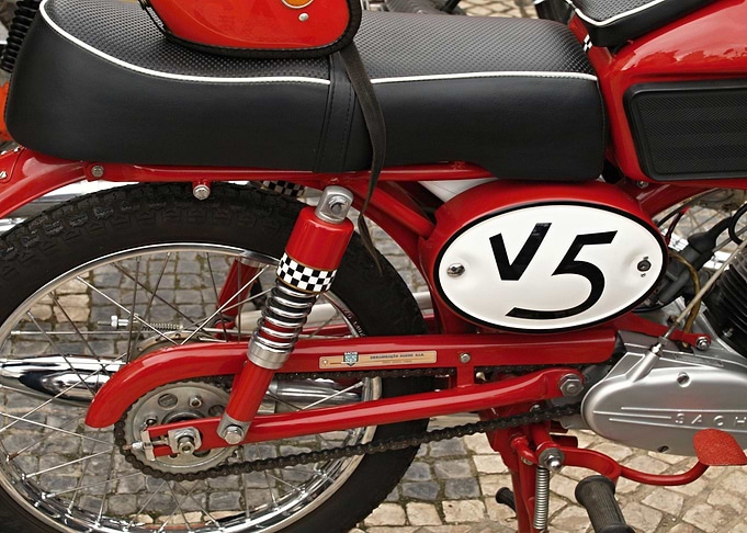 Detail Sachs V5 moped