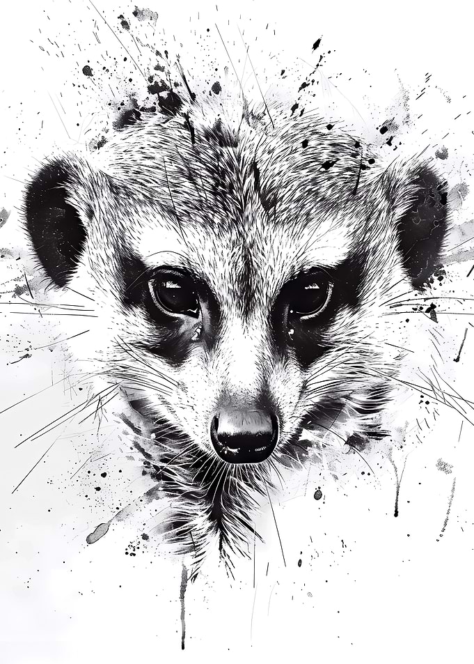 Meerkat Watercolor