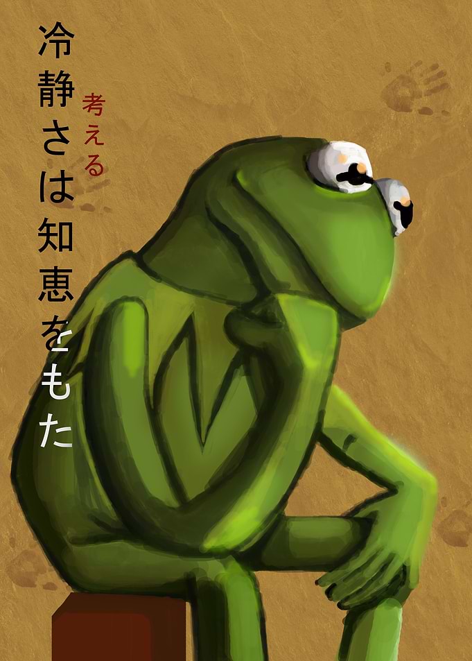 pepe the thinker