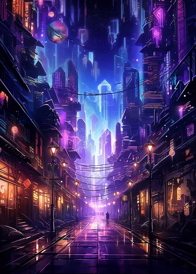 Asian Science Fiction City